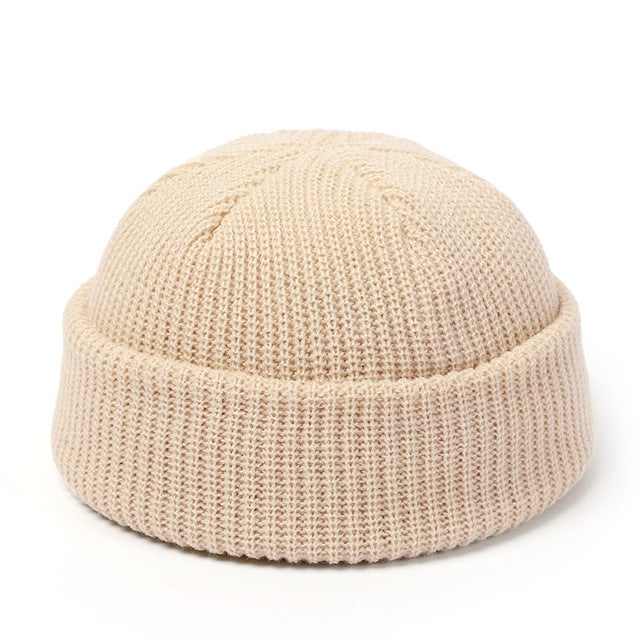 Skullcap Beanie Hat Winter Retro