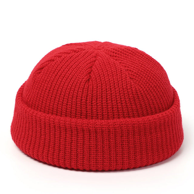 Skullcap Beanie Hat Winter Retro