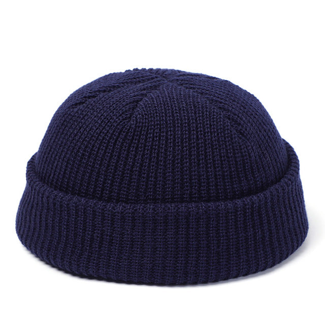 Skullcap Beanie Hat Winter Retro