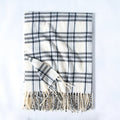 Line Printed Cashmere Scarves