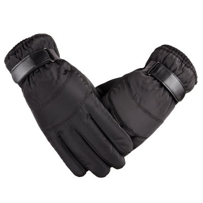 Rainproof ski cotton gloves