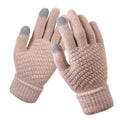 Knitted gloves