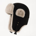 Warm Suede Earmuffs Hat