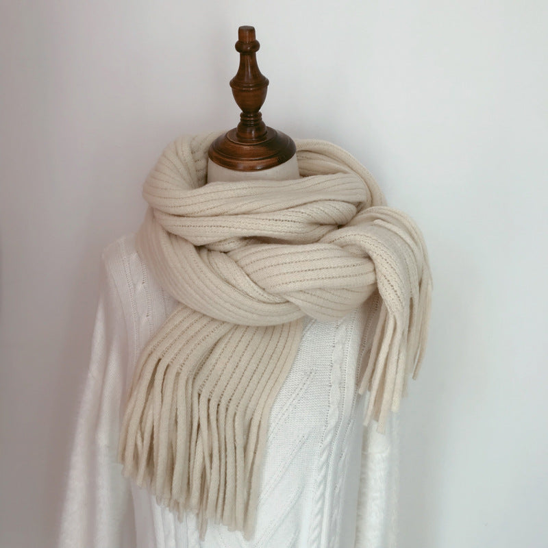 Versatile thickened warm scarves