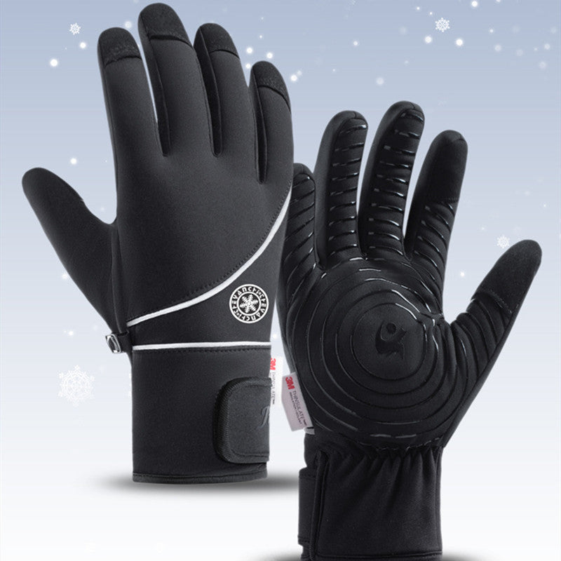Waterproof ski gloves
