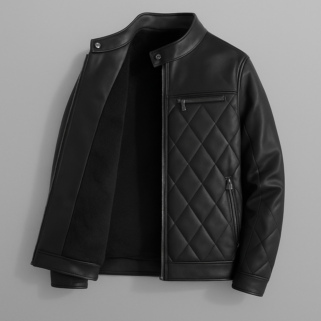 Men's Leather Jackets Thick Casual Men