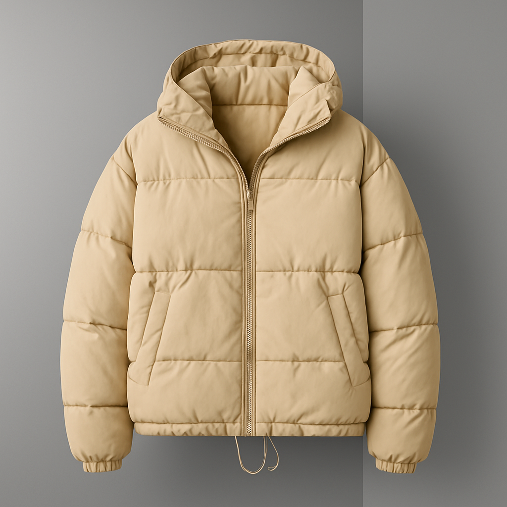 Winter Bread Coat New Thickened All-matching Warm Leisure Solid Color Stand-up Collar Cotton-padded Clothes Women