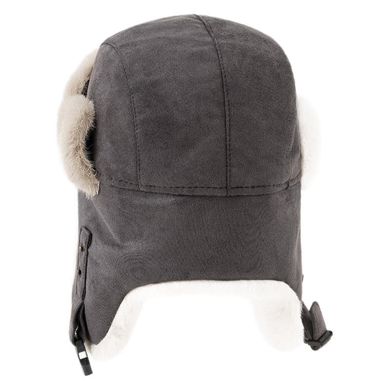 Warm Suede Earmuffs Hat